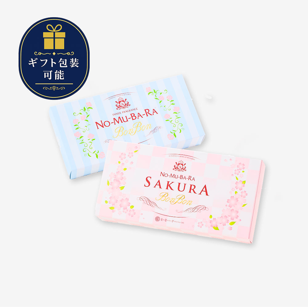 さくらボンボン<br>バラ&さくらセット