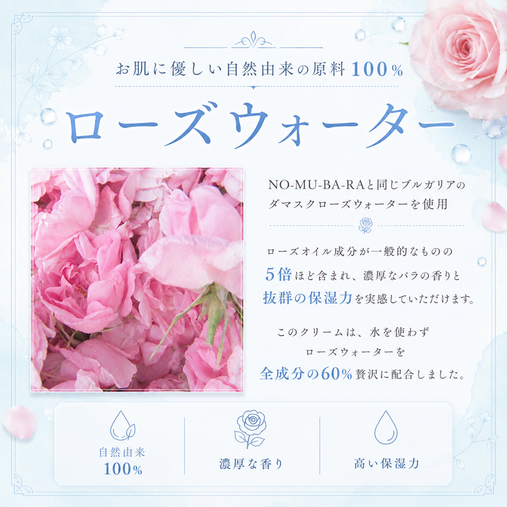 ローズフェイシャル<br>＆ハンドクリーム